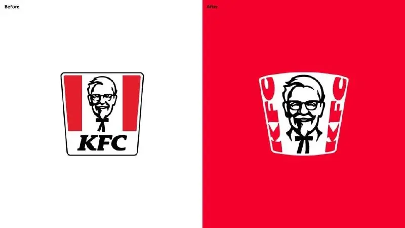 У KFC — ребрендинг. Культовое ведро с курицей теперь в самом центре.
На самом деле поменялось мало чего | Сетка — социальная сеть от hh.ru