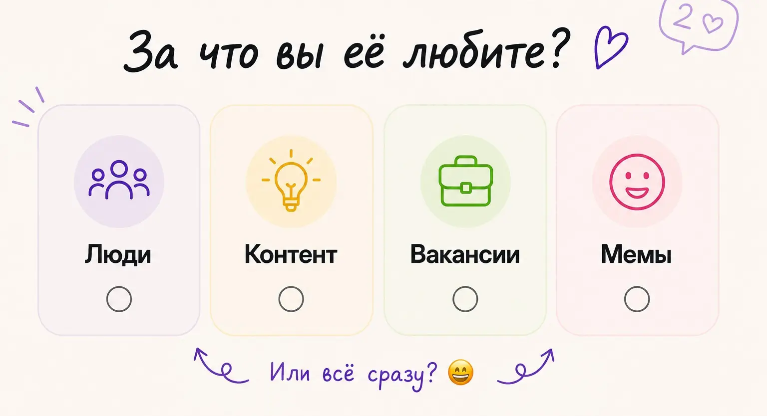 Сетка, тебе уже 2 😳 | Сетка — социальная сеть от hh.ru