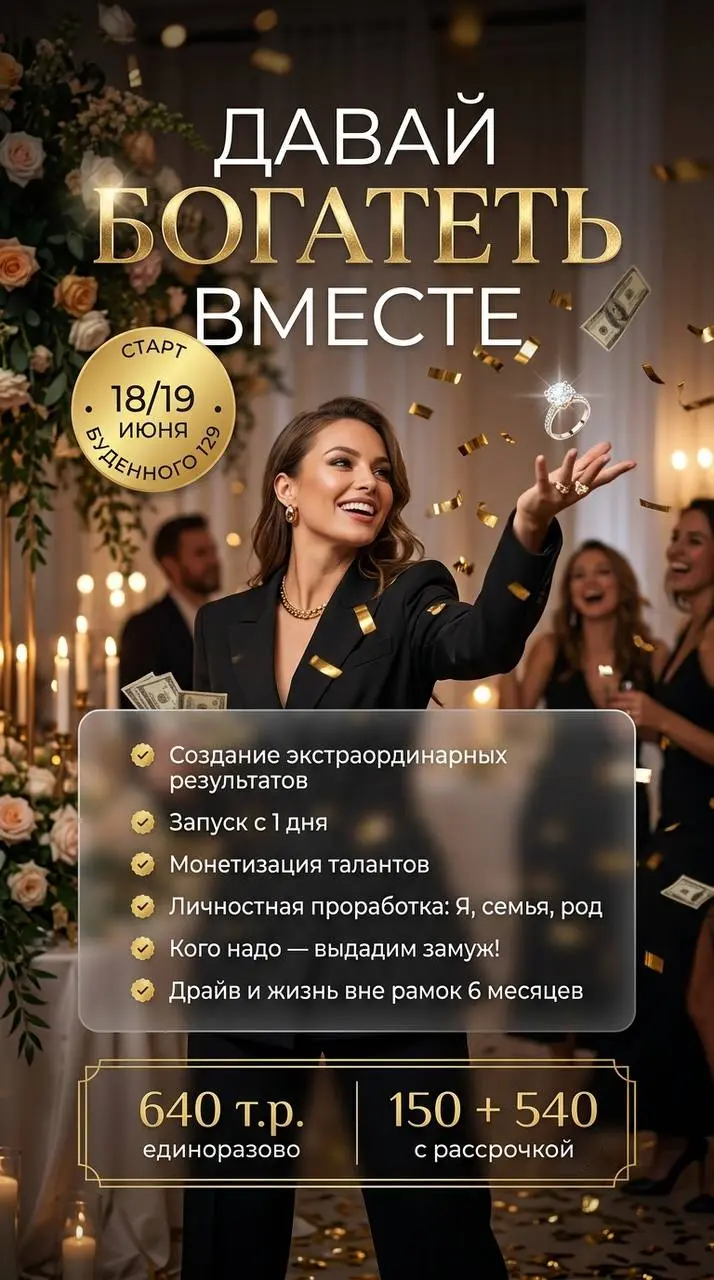 Большой проект
Для тех кому важно сильно предпринять себя и качнуться с пролонгированным эффектом
Не для всех
И точно для тех кто готов раз и навсегда всё изменить и создать те результаты о которых ме... | Сетка — социальная сеть от hh.ru
