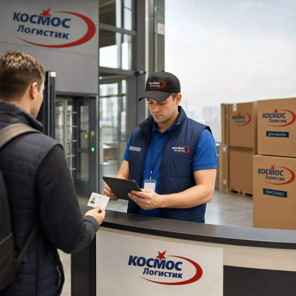 Как оформить пропуск на склад
Ускорьте проход: присылайте данные водителей за 2 часа до приезда. В Космос Логистик мы храним паллеты от 25 р/сутки и строго соблюдаем закон о персональных данных | Сетка — социальная сеть от hh.ru