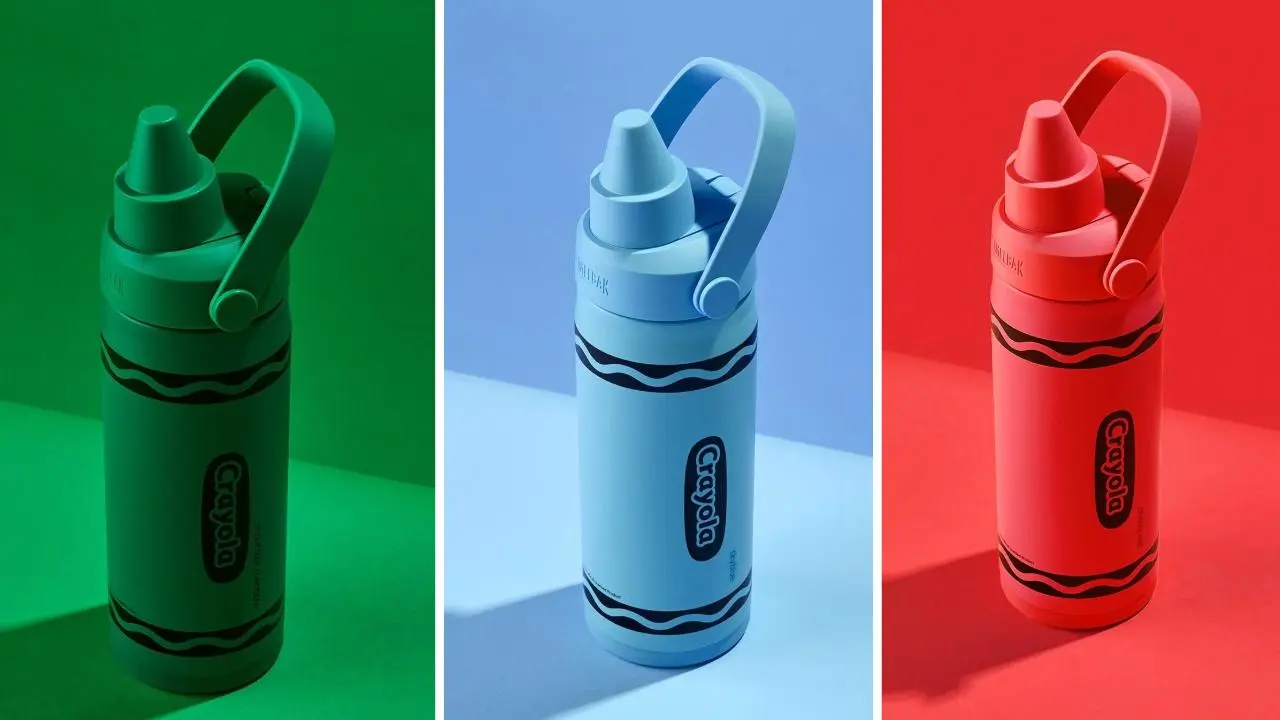 Бренд художественных товаров Crayola придумал просто гениальную коллаборацию. Они объединились с производителем бутылок для воды и выпустили совместную бутылку в форме своего культового мелка | Сетка — социальная сеть от hh.ru