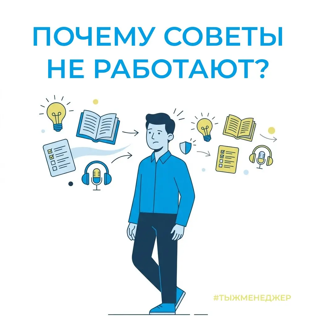 Почему советы не работают?
Есть две шутки, которые на эту тему мне очень нравятся | Сетка — социальная сеть от hh.ru