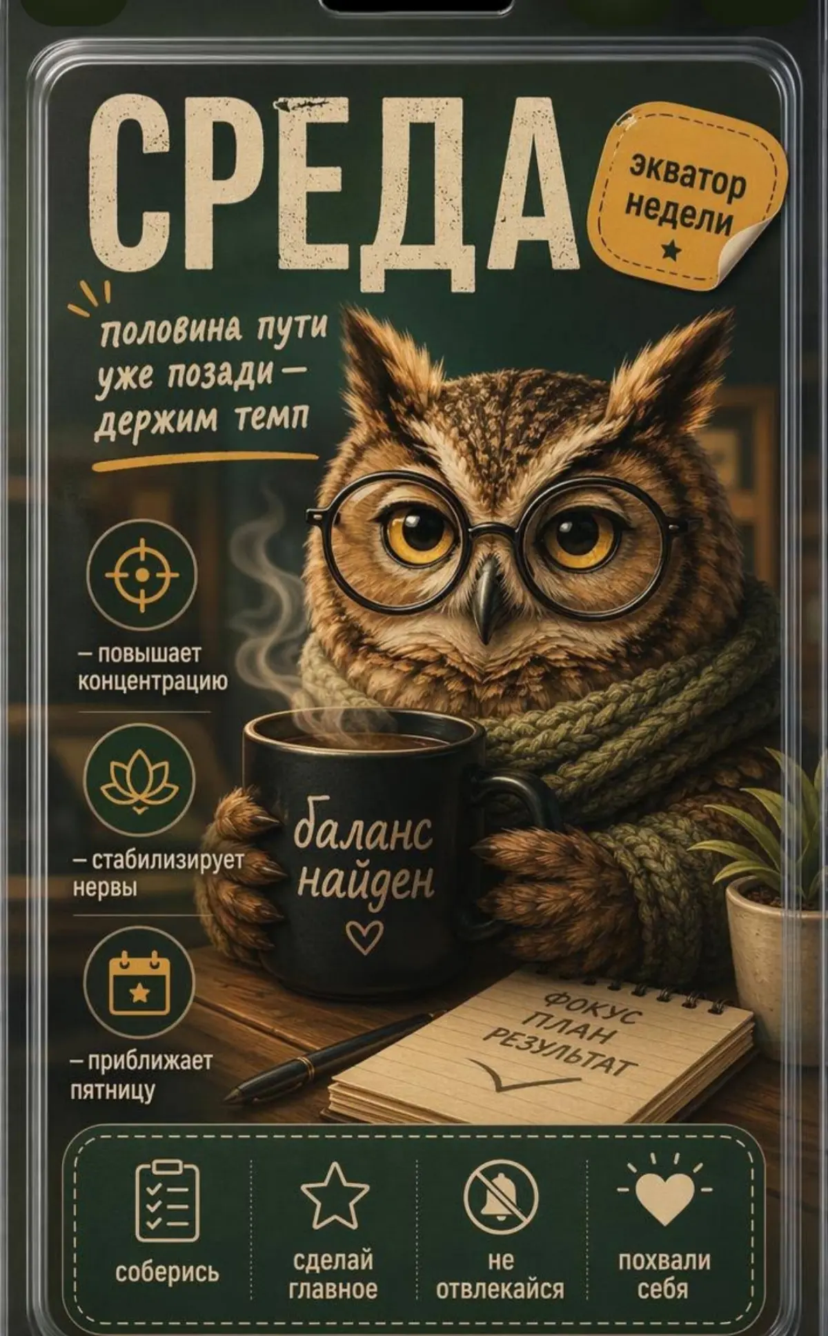 Всем доброй среды | Сетка — социальная сеть от hh.ru