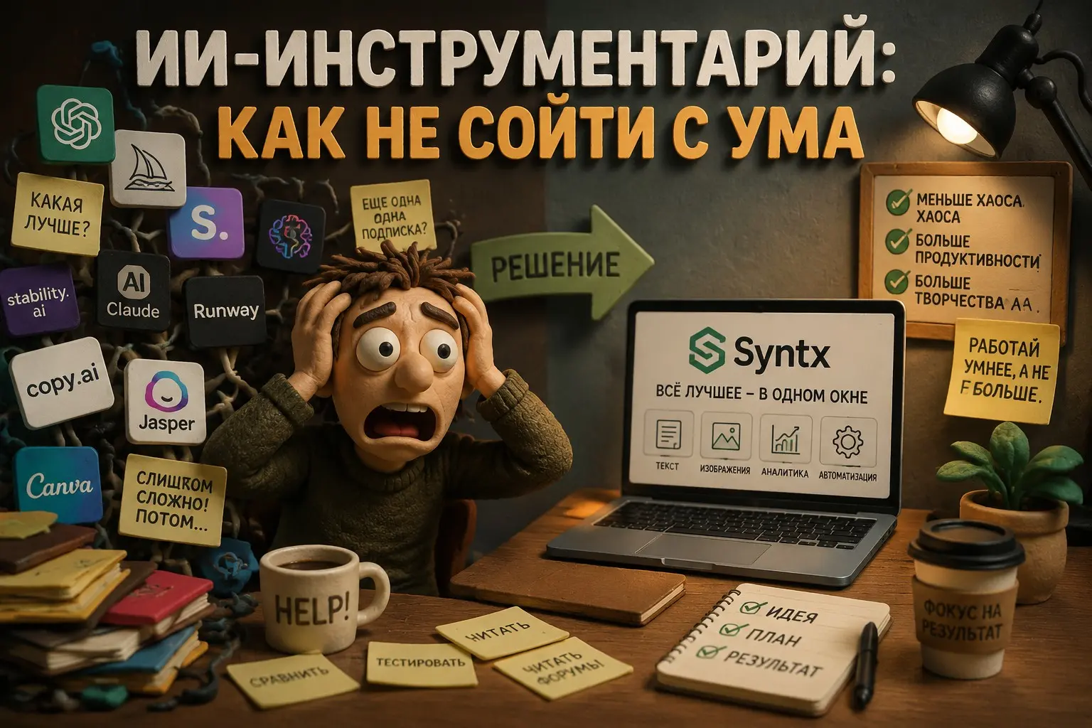 ИИ-инструментарий: как не сойти с ума | Сетка — социальная сеть от hh.ru