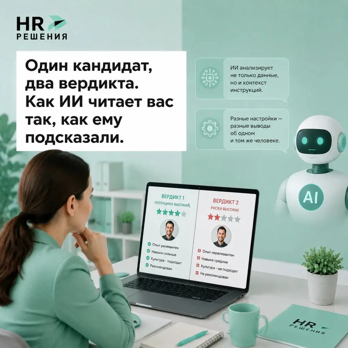 Один кандидат, два вердикта. | Сетка — социальная сеть от hh.ru