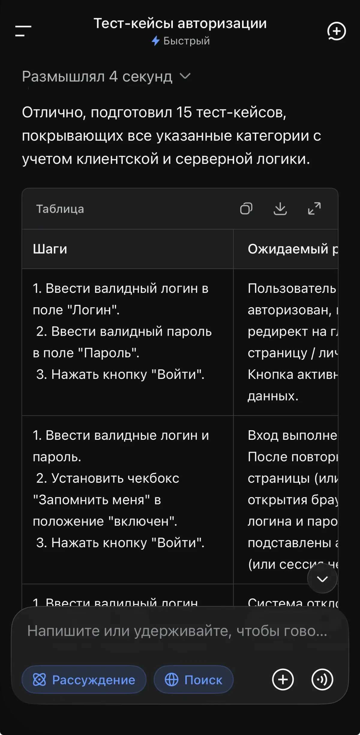 ИИ-система автоматической генерации тест-кейсов | Сетка — социальная сеть от hh.ru