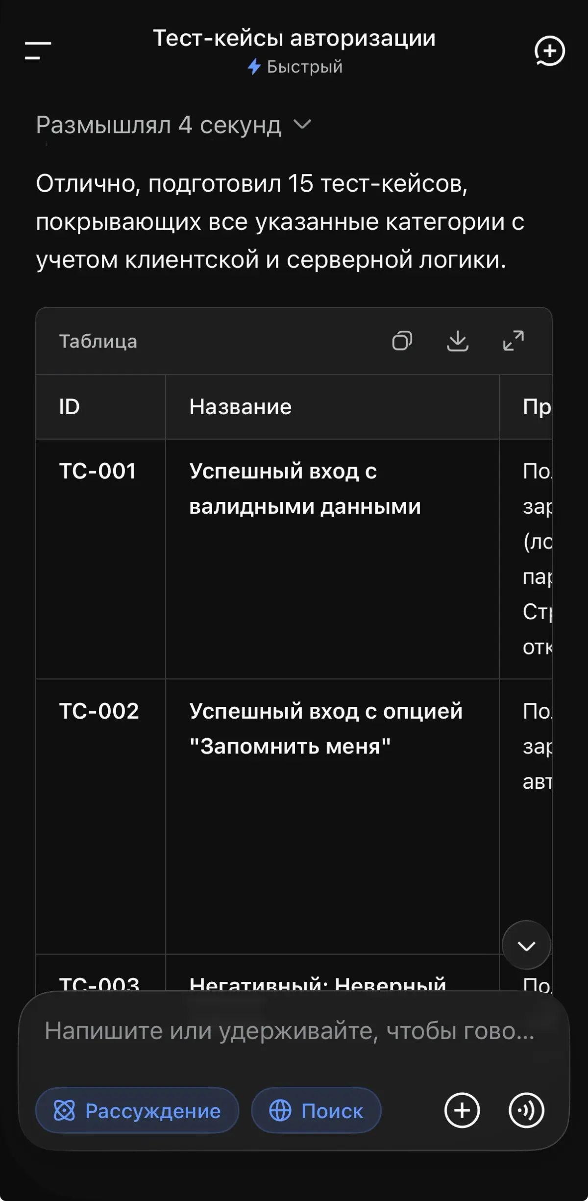 ИИ-система автоматической генерации тест-кейсов | Сетка — социальная сеть от hh.ru