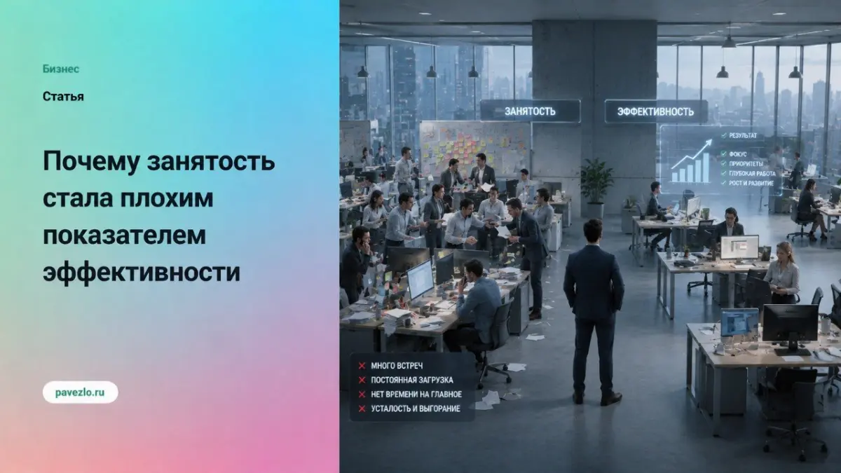 Парадокс современной продуктивности | Сетка — социальная сеть от hh.ru