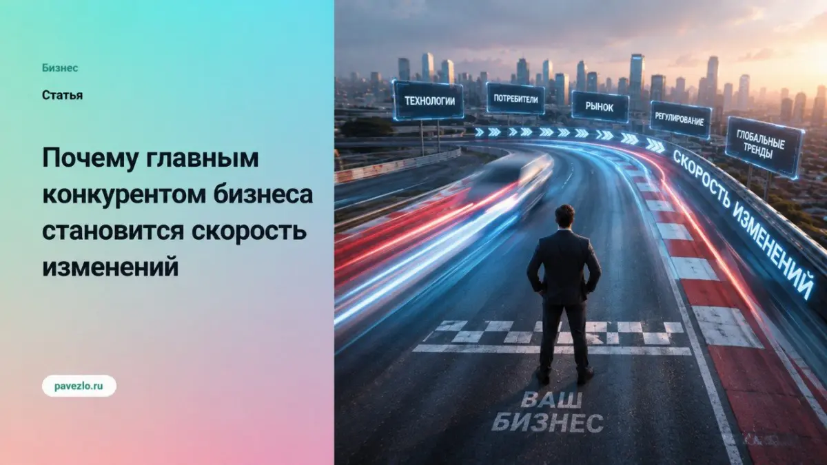 Скорость изменений как главный конкурент бизнеса | Сетка — социальная сеть от hh.ru