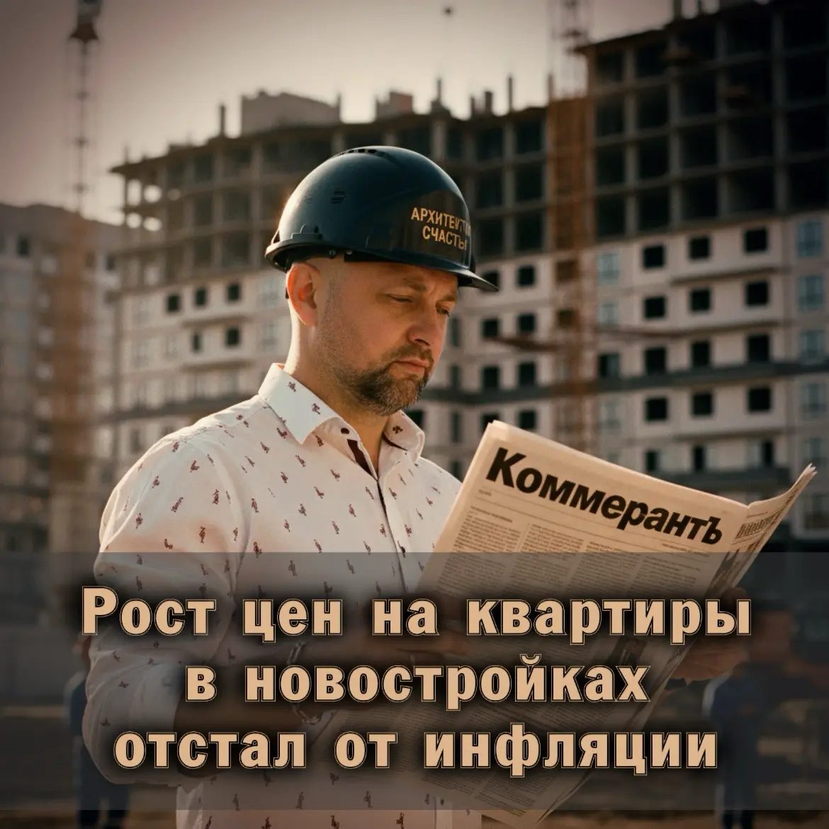 📈 Рост цен на новостройки отстал от инфляции | Сетка — социальная сеть от hh.ru