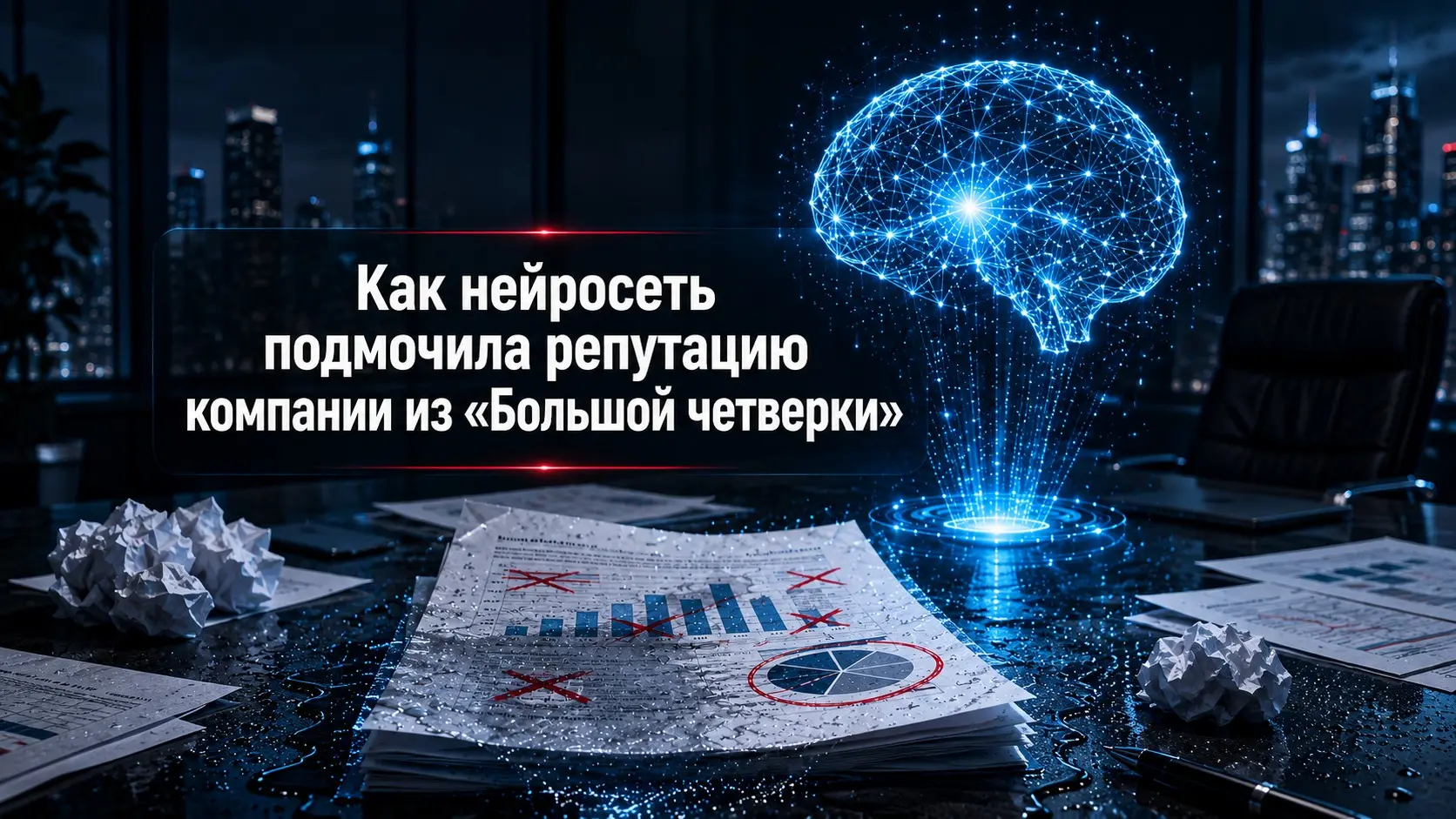 Нейросеть подмочила репутацию компании из «Большой четверки» | Сетка — социальная сеть от hh.ru