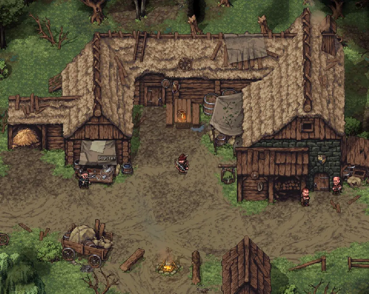Несу забавное применение СС в быту так сказать
Я играю в игру Stoneshard. Это такая хардкорная RPG, в которой нет сохранений, и если тебя грохнул гопник в лесу, то как бы молодец, начинай с начала дня | Сетка — социальная сеть от hh.ru