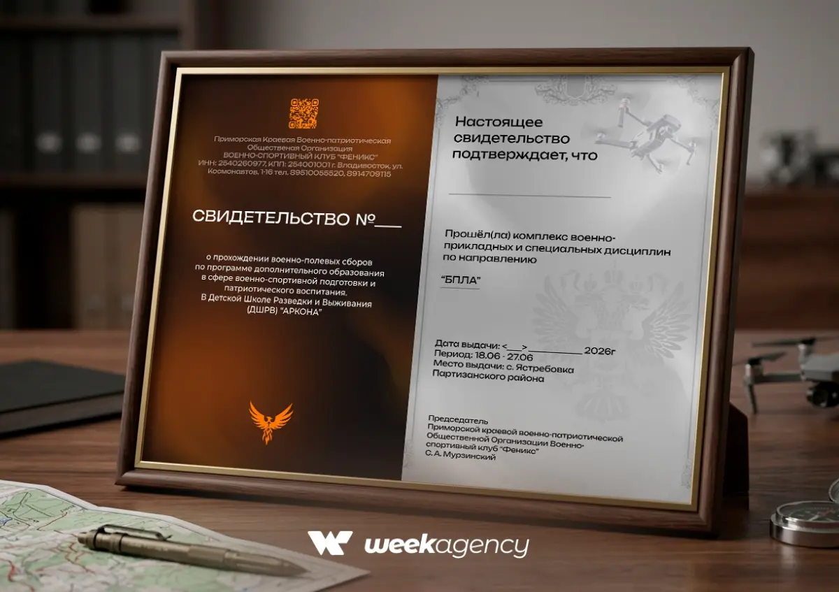 Сертификаты для Военно-спортивного клуба Феникс | Сетка — социальная сеть от hh.ru