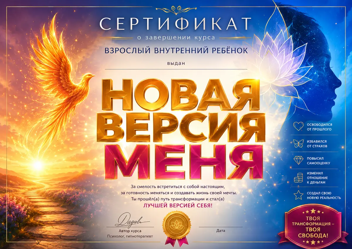 Подробно про курс по проработке обид и страхов. | Сетка — социальная сеть от hh.ru