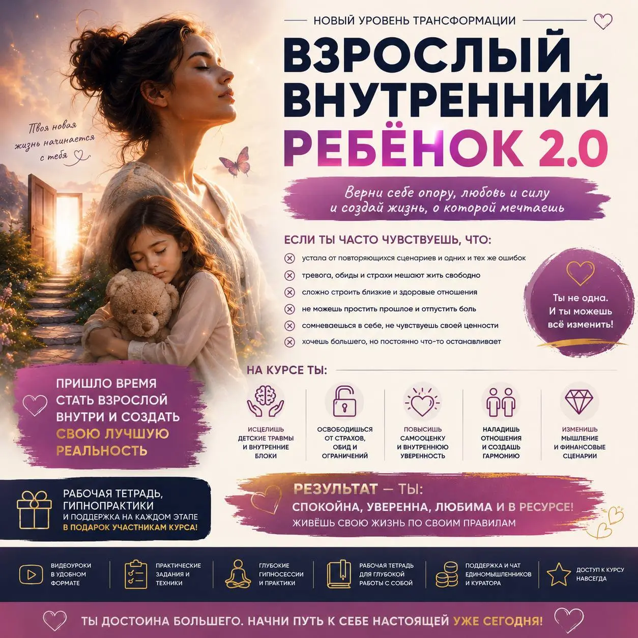 💔 ВЗРОСЛЫЙ ВНУТРЕННИЙ РЕБЁНОК 2 | Сетка — социальная сеть от hh.ru
