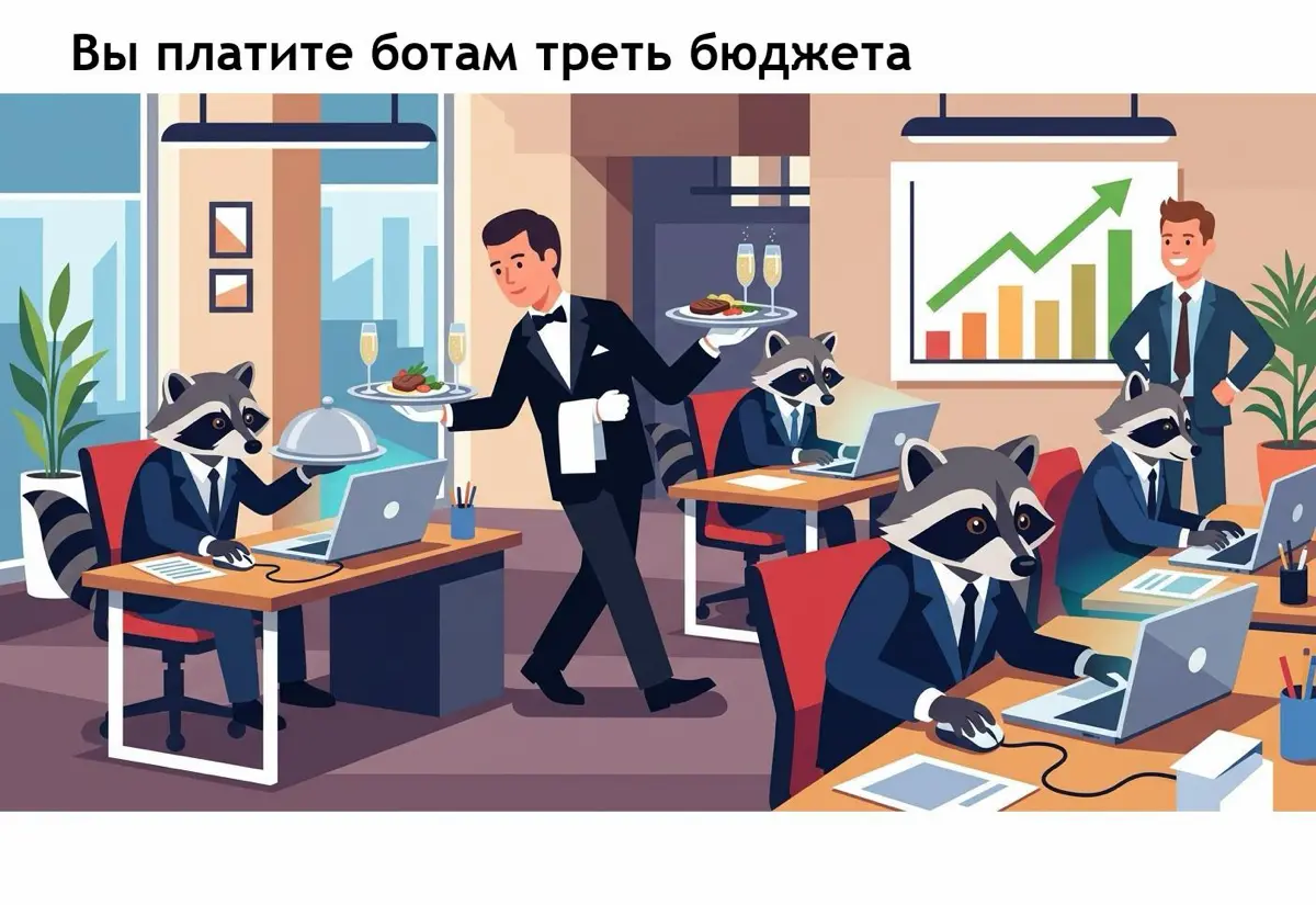 Вы платите ботам треть бюджета | Сетка — социальная сеть от hh.ru