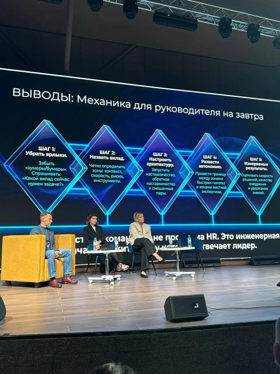 🌴 Пальмы в Сибири и зумеры, которые приходят за ресурсом: инсайты панели по управлению разновозрастной командой
Вечный спор про поколения на конференции развернулся под совершенно другим углом | Сетка — социальная сеть от hh.ru