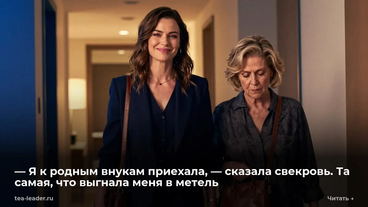 — Я к родным внукам приехала, — сказала свекровь. Та самая, что выгнала меня в метель
Дверной звонок коротко тренькнул, когда я переворачивала на сковороде последнюю партию котлет | Сетка — социальная сеть от hh.ru