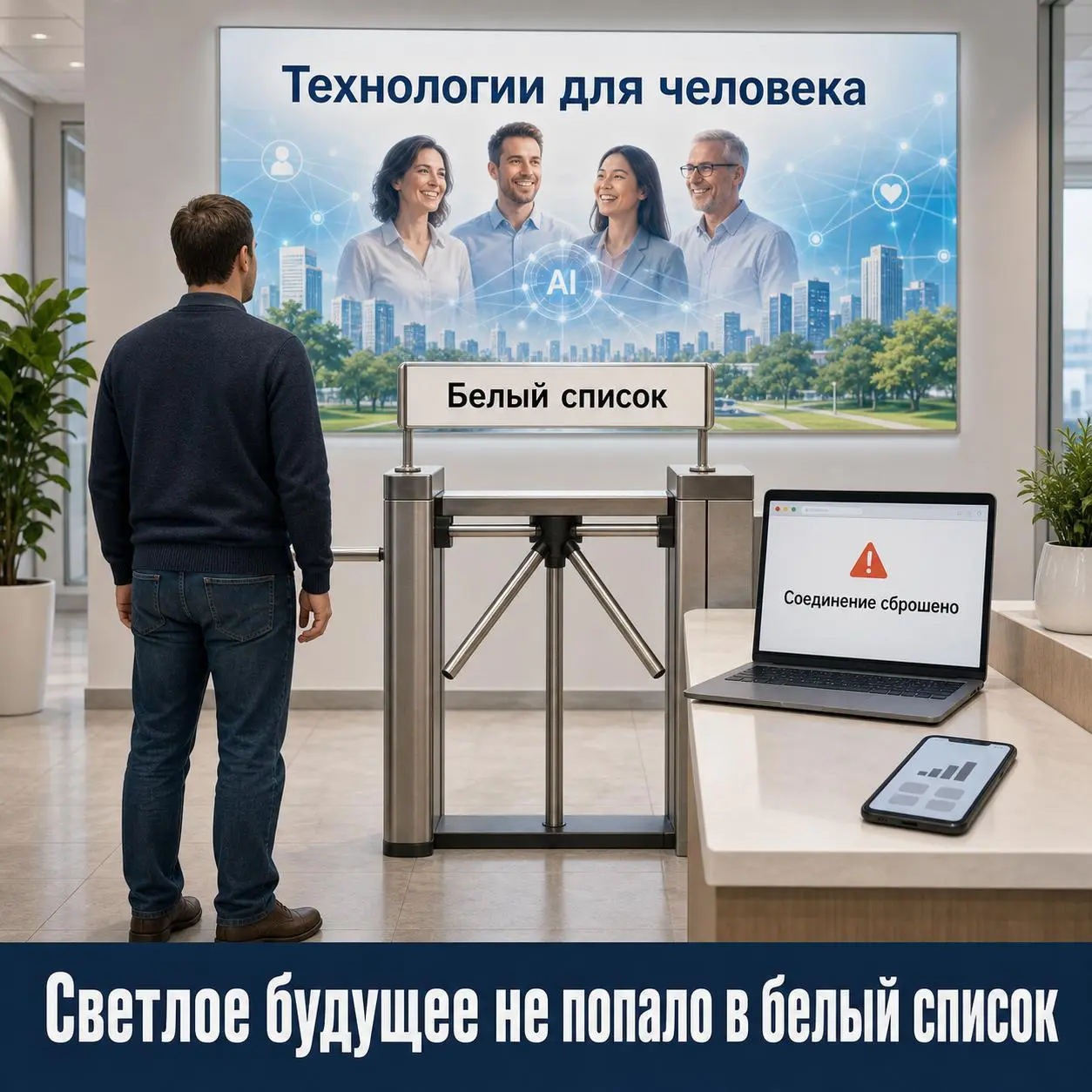 #Светлое будущее пока не попало в белые списки
Я постоянно использую ИИ.
Сейчас ChatGPT уже выдаёт очень хорошие рассуждения, изображения, тексты, видео, идеи. Не всегда, конечно. Но всё чаще | Сетка — социальная сеть от hh.ru