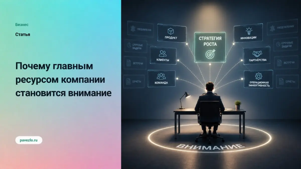 Почему главным ресурсом компании становится внимание | Сетка — социальная сеть от hh.ru