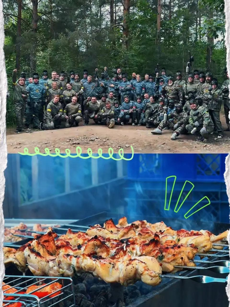 Устроили летний тимбилдинг и выехали на природу ☀️
Собрались коллегами из разных направлений, разделились на команды и проверили, кто лучше действует сообща под градом шариков с краской 🫟🔫
Четыре кома... | Сетка — социальная сеть от hh.ru
