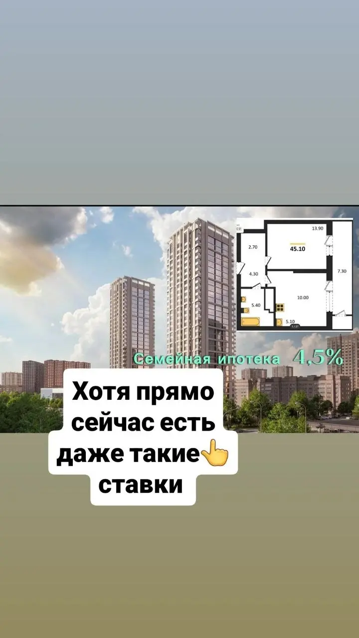 У меня дежа вю🤔
.
1 июля 2024 закончилась программа господдержки!
.
✔️Напомню: по ней абсолютно любой человек покупал новостройки по ставке 7% | Сетка — социальная сеть от hh.ru