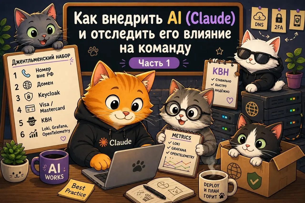 Как внедрить AI (Claude) и отследить его влияние (часть 1) | Сетка — социальная сеть от hh.ru