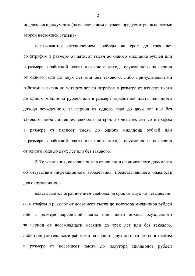 До 8 лет тюрьмы теперь грозит за подделку медицинских справок.
Новая статья 235.2 УК вступила в силу | Сетка — социальная сеть от hh.ru