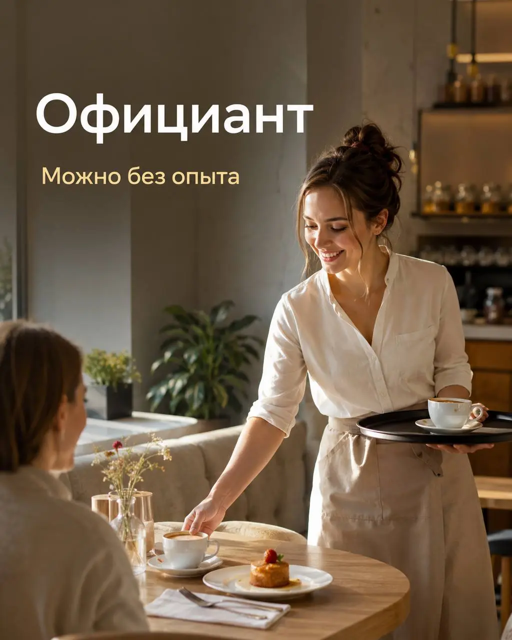 ОФИЦИАНТ
МИРА бистро
• Москва, м. Пушкинская | Тверская
• Рестораны/Кафе
• +79332034479
Полное описание вакансии размещено в Телеграм и Макс. Переходите по ссылке в закрепленном сообщении | Сетка — социальная сеть от hh.ru