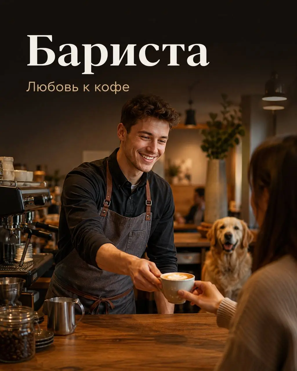 БАРИСТА
От 350₽/ч + 10% чаевые + бонусы за выполнение плана
Здрасте
• Москва, м | Сетка — социальная сеть от hh.ru