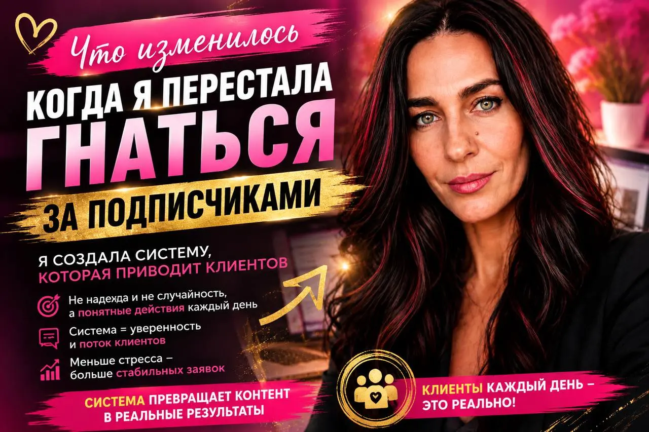 🔥ЧТО ИЗМЕНИЛОСЬ, КОГДА Я ПЕРЕСТАЛА ГНАТЬСЯ ЗА ПОДПИСЧИКАМИ
*Раньше мне казалось, что проблема в количестве людей.
Нужно больше подписчиков.
Больше просмотров.
Больше охватов.
Больше активности | Сетка — социальная сеть от hh.ru