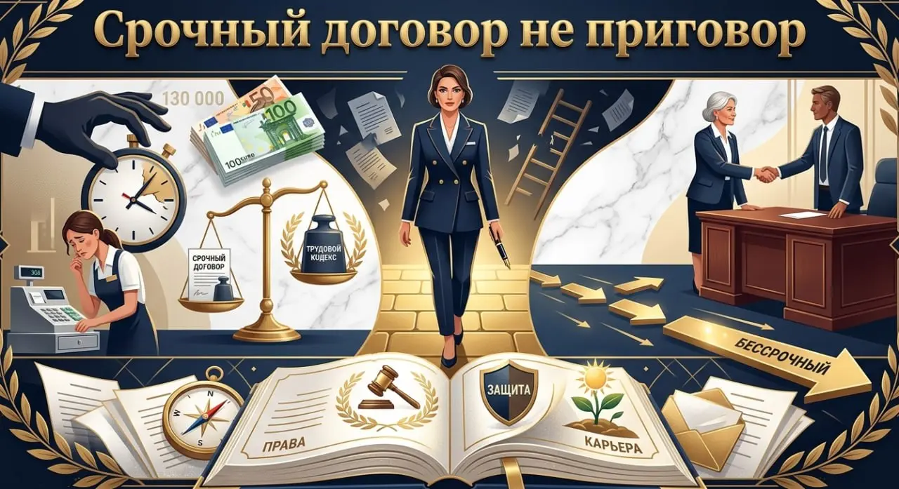СРОЧНЫЙ ДОГОВОР НЕ ПРИГОВОРА давайте сегодня обсудим, как не потерять работу и деньги из-за одной подписи | Сетка — социальная сеть от hh.ru