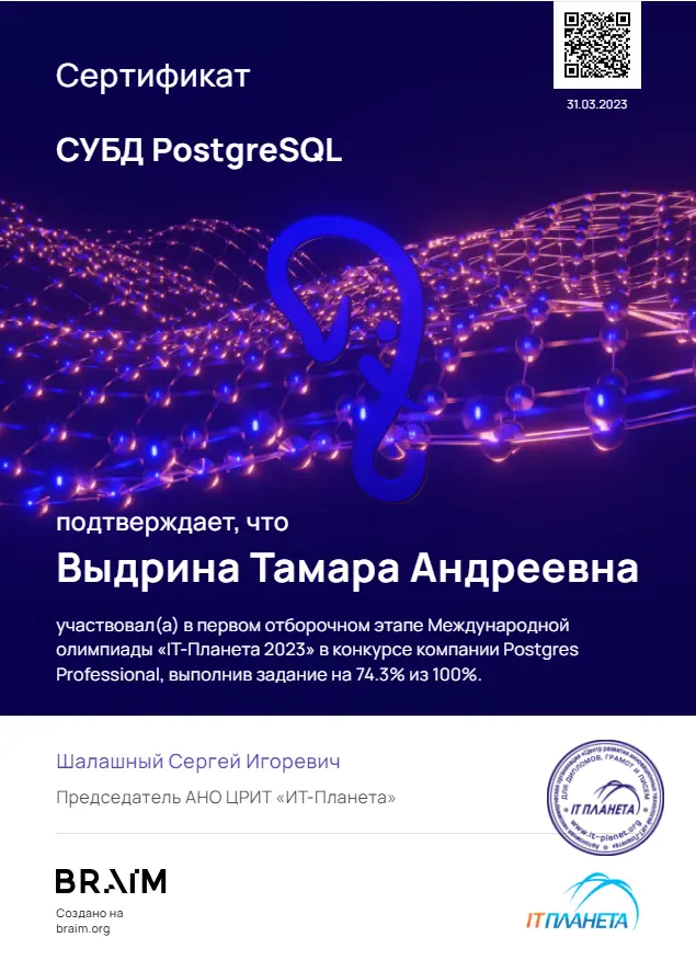 Network member avatar