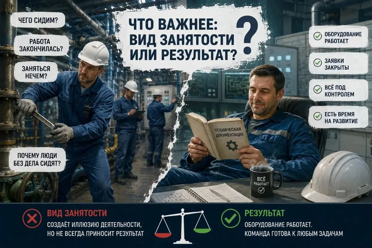 📌 Чего сидим? Работа закончилась? Заняться нечем?
Знакомые фразы?
Наверное, многие сталкивались с ситуацией, когда вся работа уже сделана: оборудование обслужено, заявки закрыты, замечания устранены, ... | Сетка — социальная сеть от hh.ru