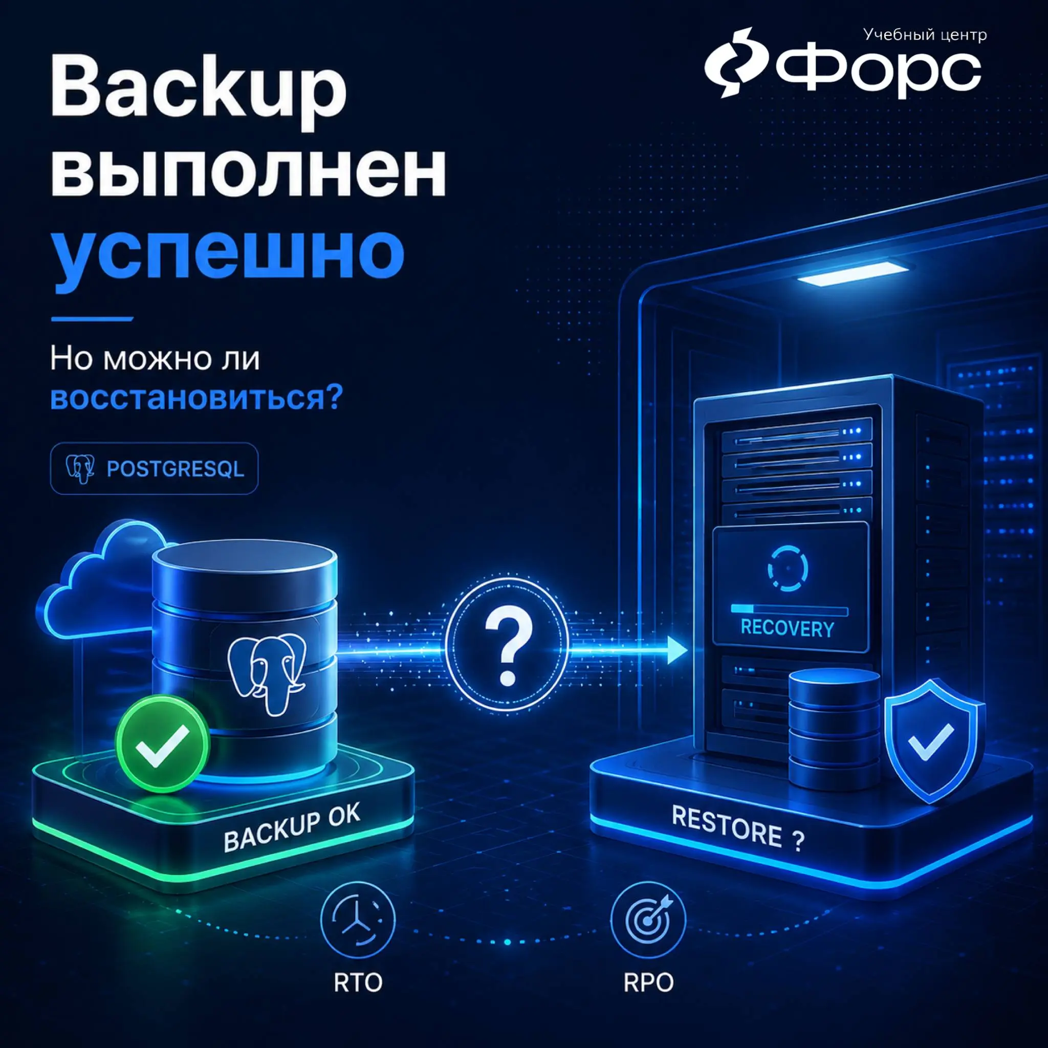 🛠️ Резервное копирование PostgreSQL каждый день завершается успешно. Файлы лежат в хранилище, ошибок в журнале нет | Сетка — социальная сеть от hh.ru