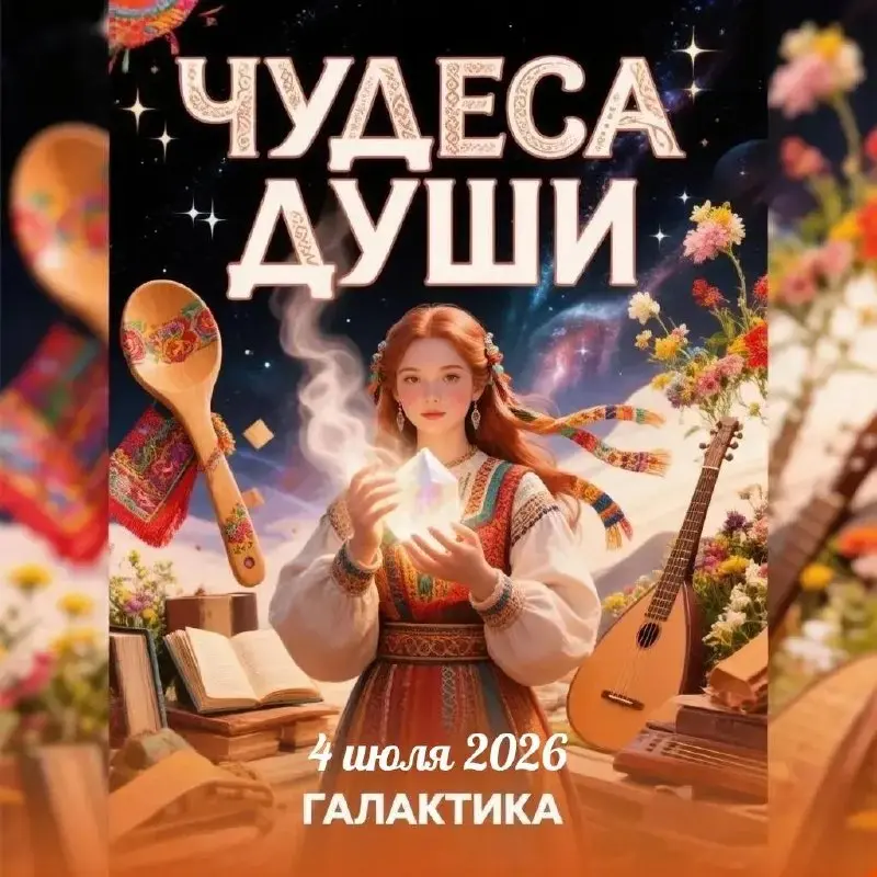 🚀 Пространство Перемен: Фестиваль Сознания, Игр и Мастерства
4июля 2026
Приглашаю на фестиваль тех, кто ценит развитие, результат и движение вперёд | Сетка — социальная сеть от hh.ru