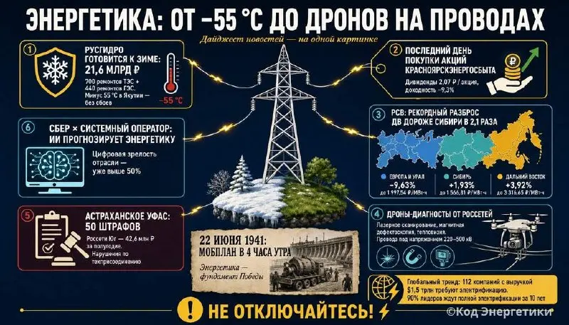 Дайджест новостей в энергетике | Сетка — социальная сеть от hh.ru