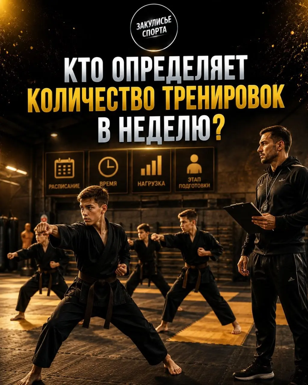 КТО ОПРЕДЕЛЯЕТ КОЛИЧЕСТВО ТРЕНИРОВОК В НЕДЕЛЮ⁉️
🤔Часто можно услышать:
—«Тренер добавил тренировку»;
—«Тренер сократил количество занятий»;
—«Тренер решил тренировать каждый день» | Сетка — социальная сеть от hh.ru