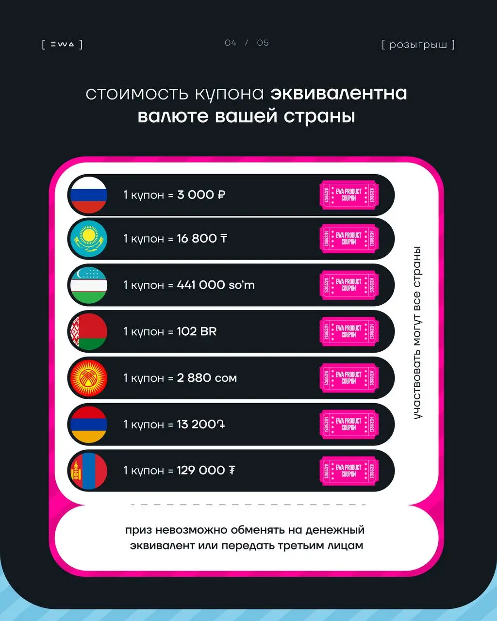 Поднимаем градус этого лета 😮‍💨
Давно мечтал проверить удачу? Твой момент настал ✊🏻
Мы запускаем розыгрыш, в котором собрали колоссальное количество подарков от EWA 🔥
Более 60 мощных лотов: от фирменн... | Сетка — социальная сеть от hh.ru