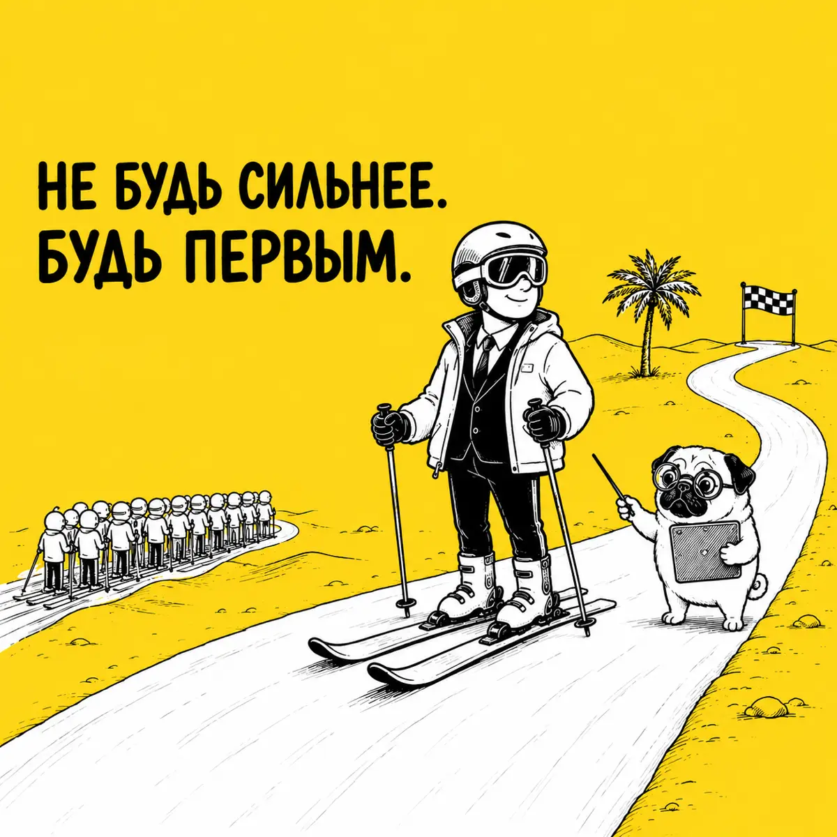 Участник зимней олимпиады из Африки - где тут маркетинг | Сетка — социальная сеть от hh.ru
