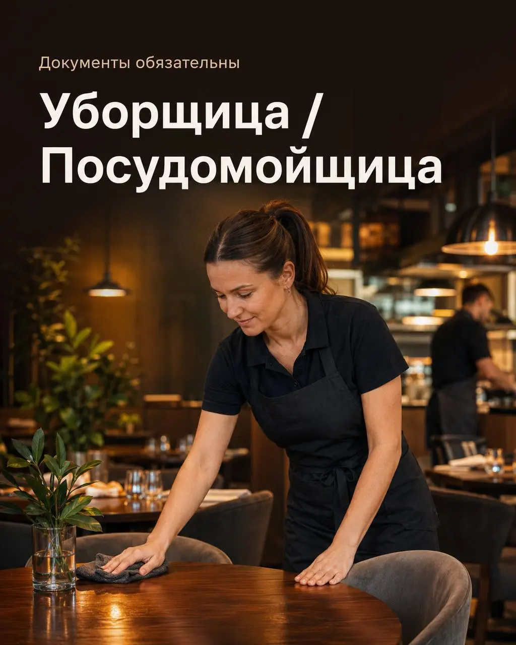 УБОРЩИЦА/ПОСУДОМОЙЩИЦА
От 4 200₽/смена + чаевые
Прямой работодатель
• Москва, м | Сетка — социальная сеть от hh.ru