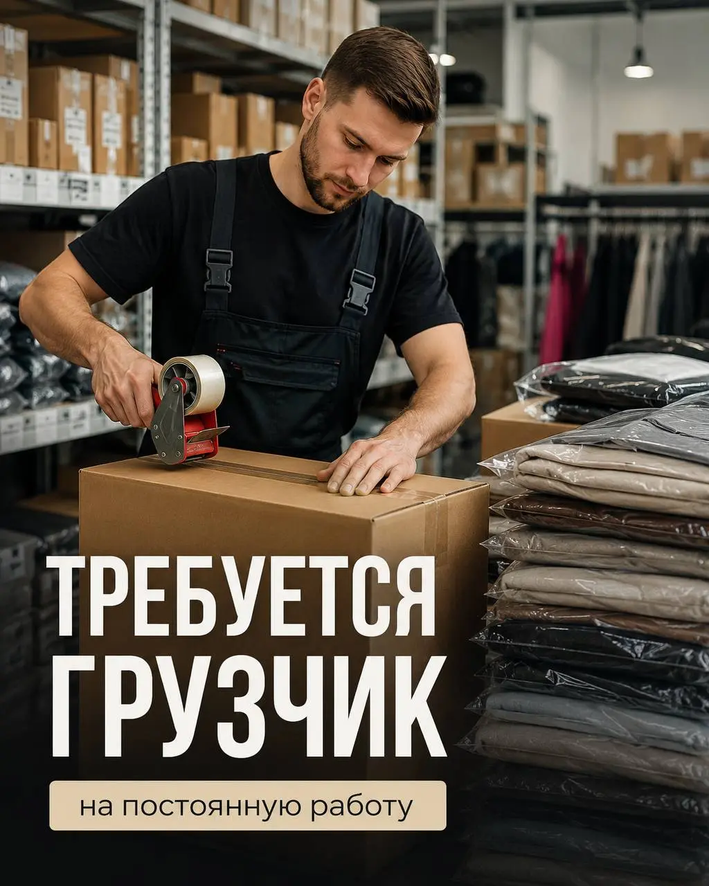 ГРУЗЧИК
От 450₽/ч
Прямой работодатель
• Москва, м. Боровское шоссе, ул. 2-я Карпатская, вл.4
• Логистика
• @katerinamake
Полное описание вакансии размещено в Телеграм и Макс | Сетка — социальная сеть от hh.ru