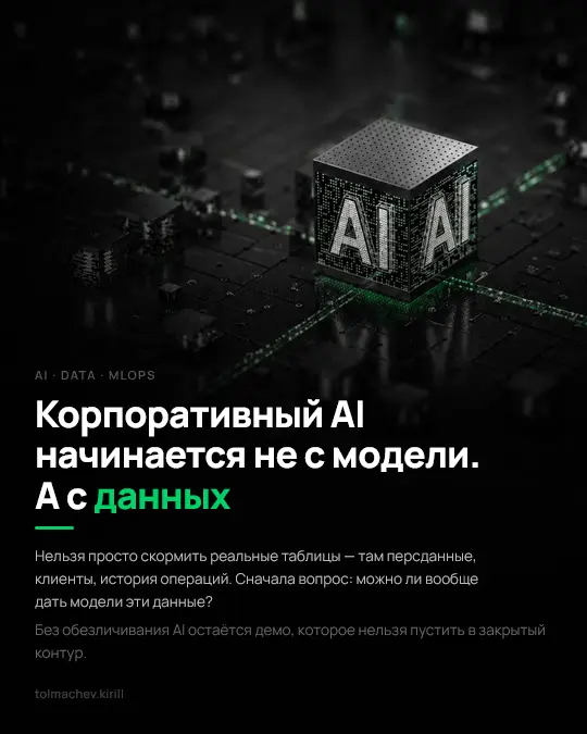 AI начинается не с модели | Сетка — социальная сеть от hh.ru