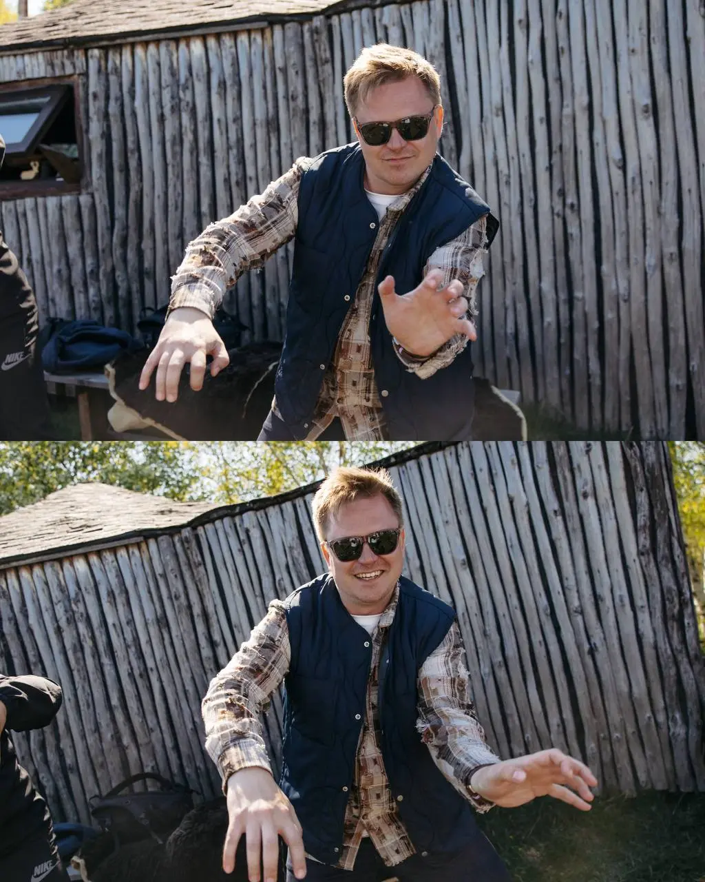 Это я операторам показываю как снимать надо :) | Сетка — социальная сеть от hh.ru