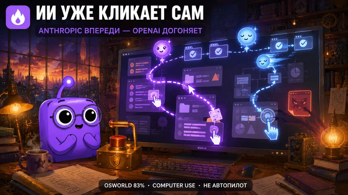💡 ИИ, который сам кликает по экрану | Сетка — социальная сеть от hh.ru