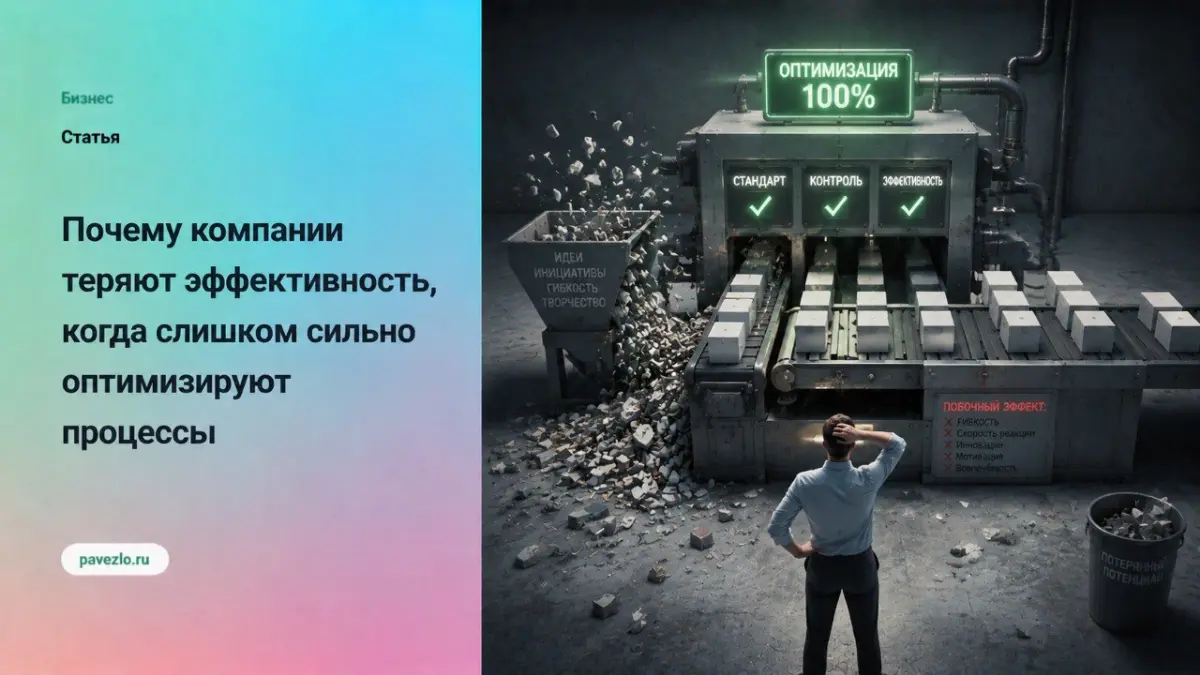 Почему компании теряют эффективность из-за оптимизации | Сетка — социальная сеть от hh.ru
