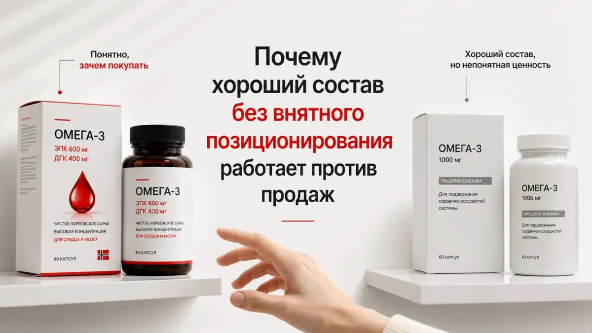 У продукта может быть отличный состав, качественное сырьё и реальные преимущества | Сетка — социальная сеть от hh.ru