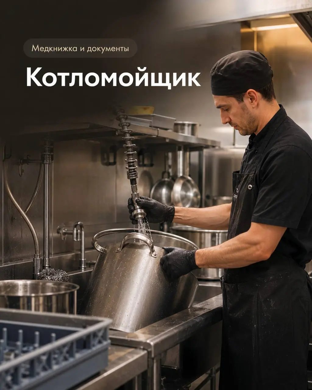 КОТЛОМОЙЩИК
От 3 500₽/смена
Рыбный базар
• Москва, м. Пушкинская, Трехпрудный переулок 10/2 с2
• Клининг и бытовые услуги
• +79104037455
Полное описание вакансии размещено в Телеграм и Макс | Сетка — социальная сеть от hh.ru