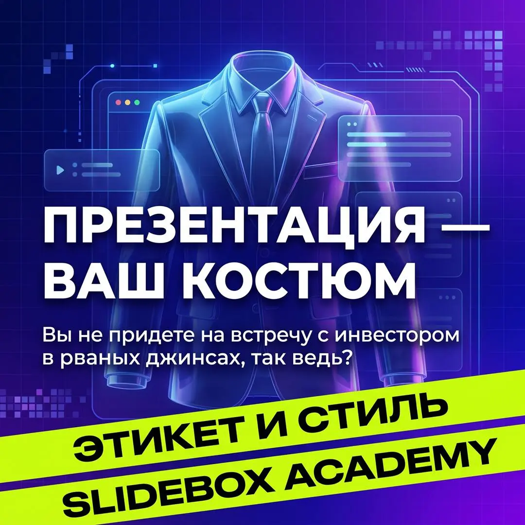 Презентация — это не «картинки». Это ваш цифровой костюм | Сетка — социальная сеть от hh.ru