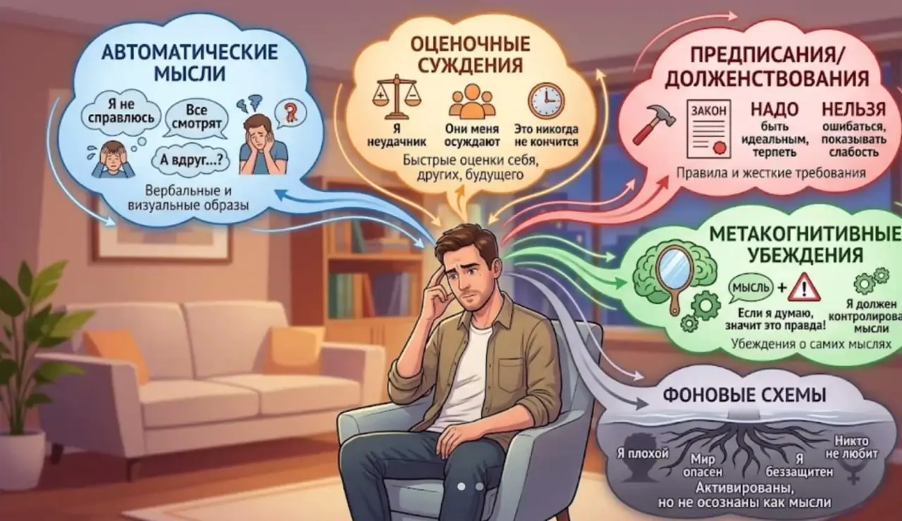 Коротко о том, что может происходить на когнитивном уровне с человеком в любой значимой для него ситуации
Тут важно отметить слово значимой
Для каждого эти значимые ситуации могут отличаться | Сетка — социальная сеть от hh.ru